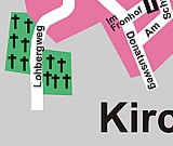 Map of JUELICH-KIRCHBERG powered by WWW.NDSH.de